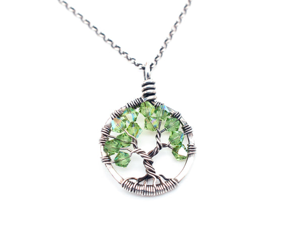 Carnelian Tree Of Life Necklace - Carnelian Jewelry - Magic Crystals